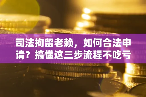 济南司法拘留老赖，如何合法申请？搞懂这三步流程不吃亏！