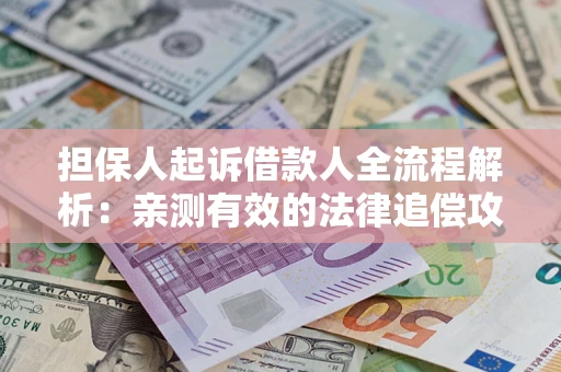 济南担保人起诉借款人全流程解析：亲测有效的法律追偿攻略