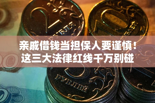 济南亲戚借钱当担保人要谨慎！这三大法律红线千万别碰