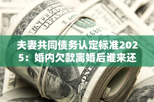 济南夫妻共同债务认定标准2025:婚内欠款离婚后谁来还? 济南夫妻共同债务认定标准2025:婚内欠款离婚后谁来还?