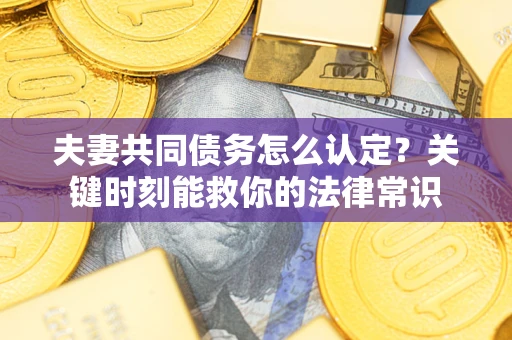 济南夫妻共同债务怎么认定？关键时刻能救你的法律常识